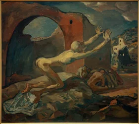 Jérémie en deuil dans les ruines